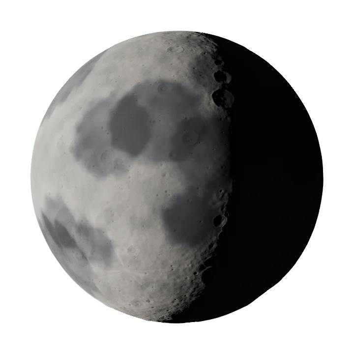 Escena lunar original de SELENE